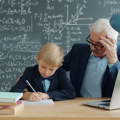 Bright Line Tutoring, a fictional tutoring — Better grades, less dinner-table stress.