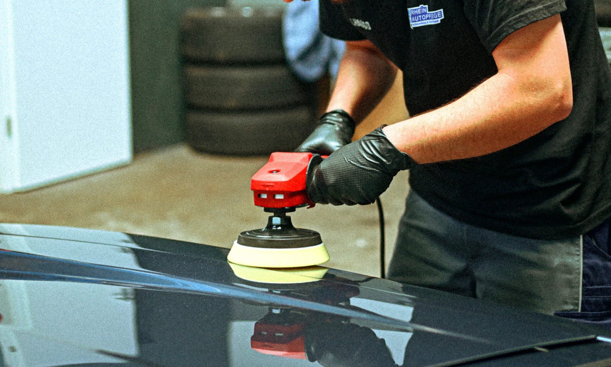 Gloss District Detailing, a fictional auto detailing — Showroom finish. Your driveway.
