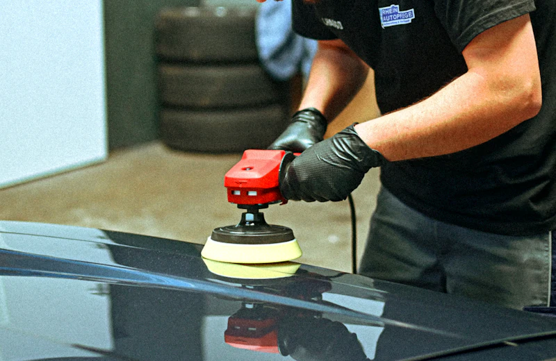 Gloss District Detailing, a fictional auto detailing — Showroom finish. Your driveway.